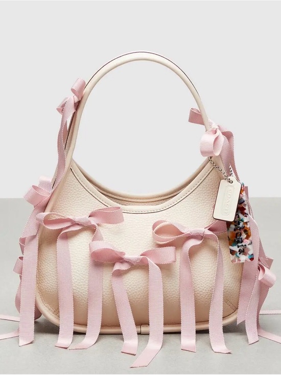 Coach Handbags - Coach Ergo Bag In Leather With Allover Bows